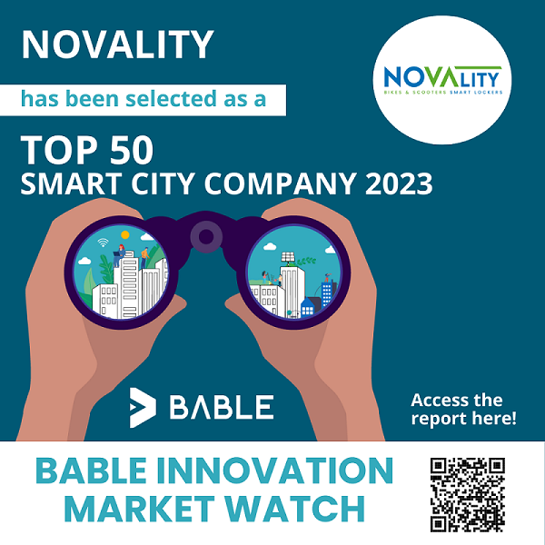 NOVALITY, entre las mejores 50 empresas de Smart City
