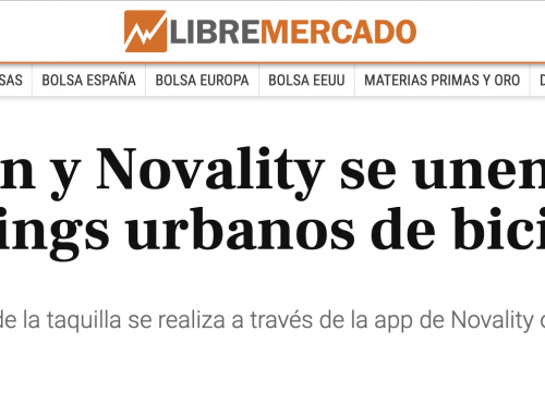 LIBREMERCADO; Sacyr Green y Novality se unen para crear parkings urbanos de bicicletas