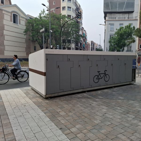 aparcamientos bicicletas plaza castilla