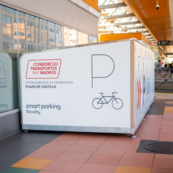 aparcamientos bicicletas plaza castilla