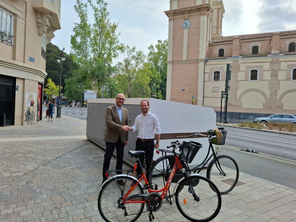 Aparcamiento de bicis Novality en Murcia